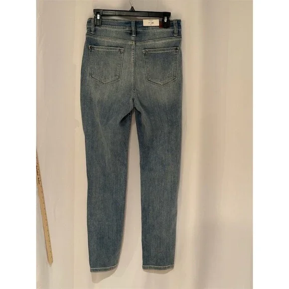 Judy Blue Jeans Womens Size 7/28 Light Wash High Waist Skinny Stretch - Picture 6 of 15